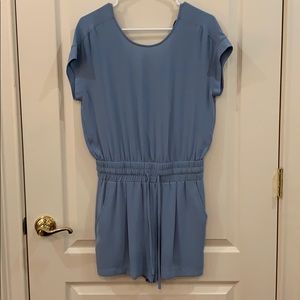 BCBGMaxAzria Pale Blue/periwinkle Romper